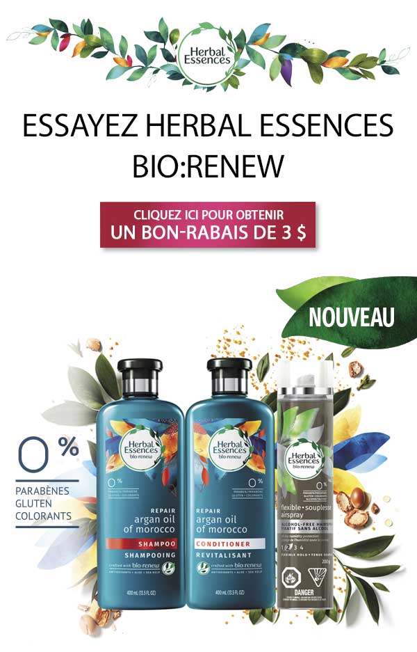 Herbal Essences - Try Bio:Renew - $3 off coupon link  and products - image