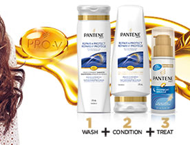 PANTENE Products - 1 Wash + 2 Condition + 3 Treat